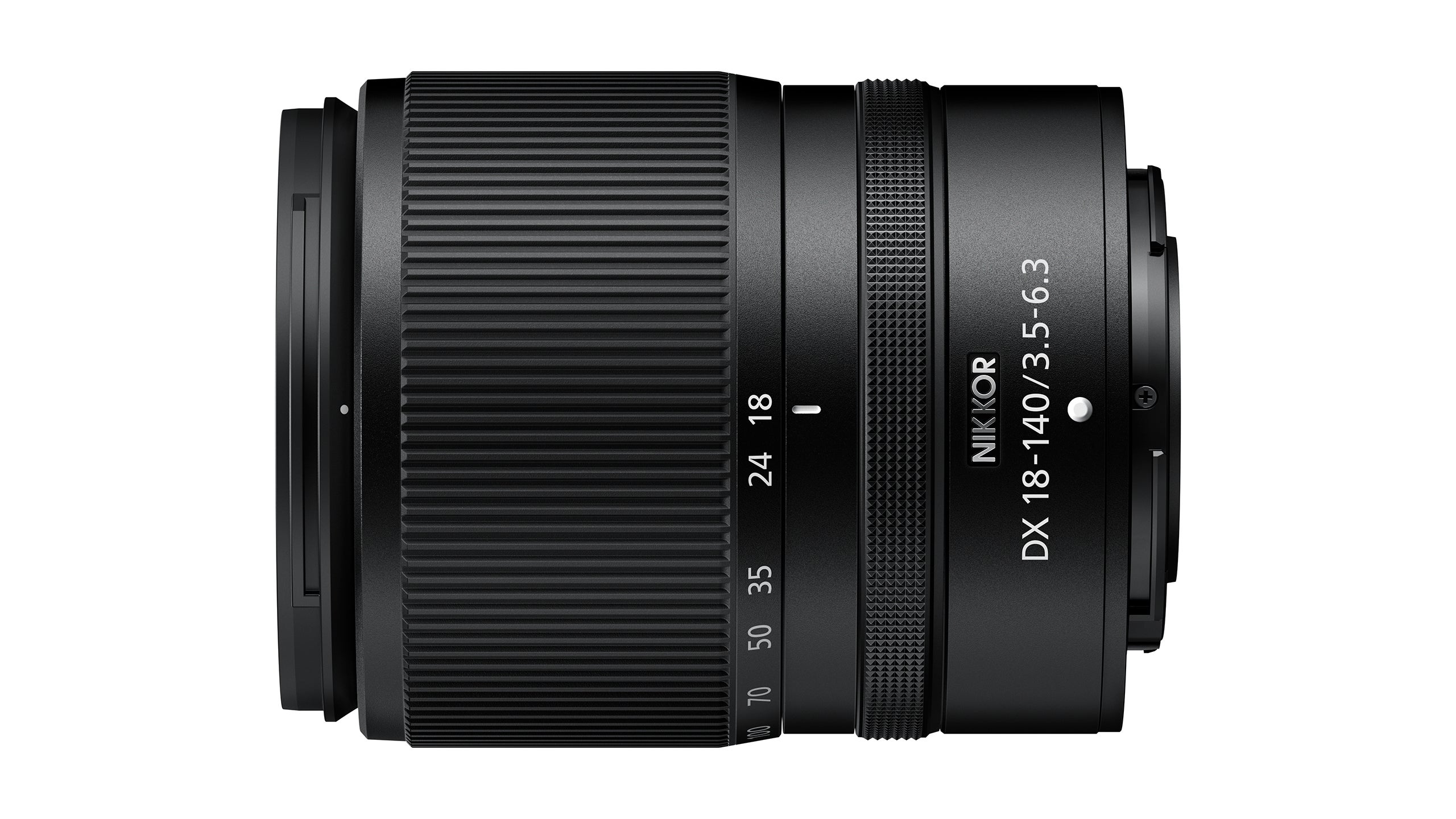 Nikon's new 18-140mm lens is pretty compact for its zoom range (Image: Nikon)