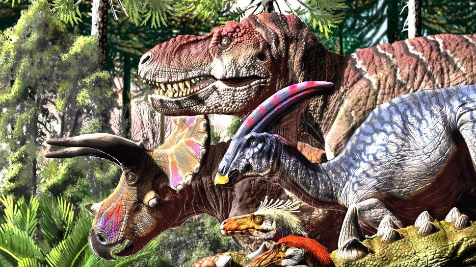 Dinosaurs were already on the decline some 10 million years prior to the asteroid.  (Image: Jorge Gonzalez)