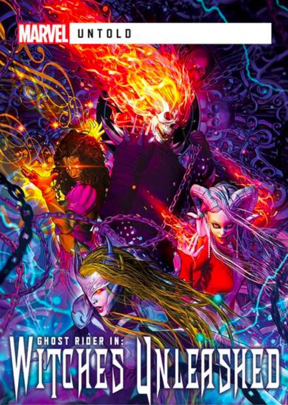The cover of Witches Unleashed. (Image: Marvel/Aconyte)