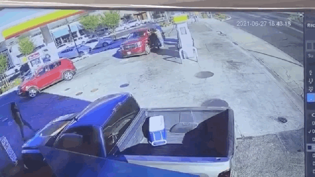 Gas Pump Safety System Saves The Day After Suspected Drunk Driver Plows Into Gas Station