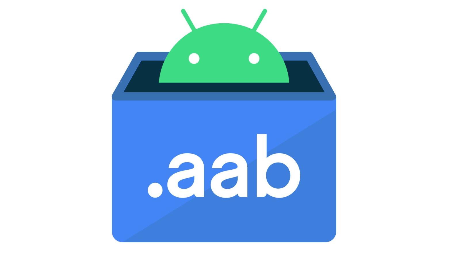 The new Android App Bundles will have a .aab file extension.  (Image: Google)
