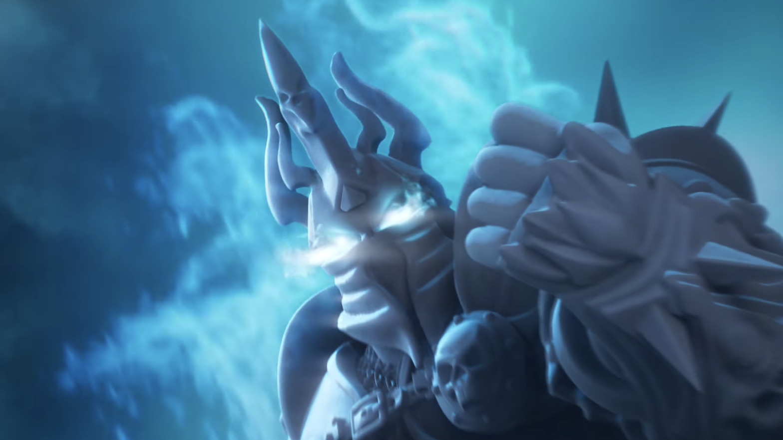 Even the Lich King is wearing a mask.  (Screenshot: Z-Man Games)