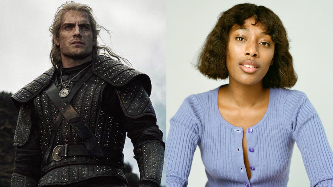 Sophia Brown (right) joins The Witcher universe in Blood Origin's lead role.  (Photo: Netflix)