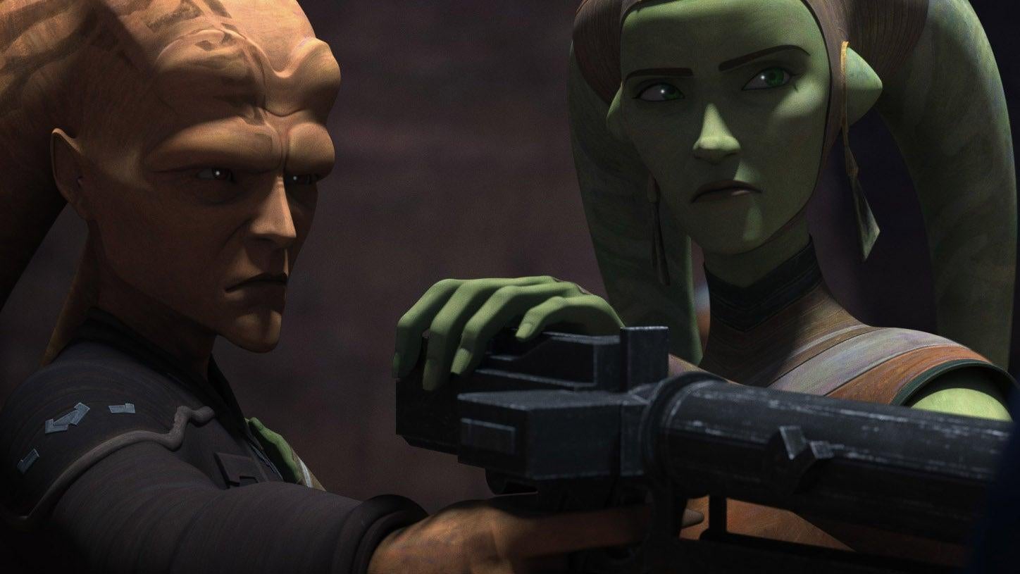 Momma and Papa Snydulla: badasses.  (Image: Lucasfilm)