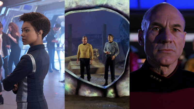 Loops, portals, and branched realities — just three different ways Star Trek has used time travel as a conceit to tell its stories, time and time again. (Image: CBS/Paramount)
