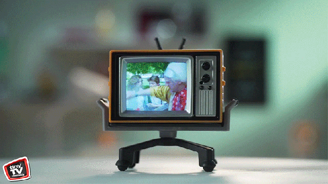 Your Next Collecting Obsession: Tiny TVs With Working Remotes That Play Clips From Popular Shows
