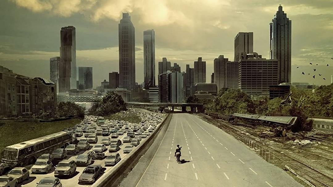 The old days of Walking Dead season 1. (Image: AMC)