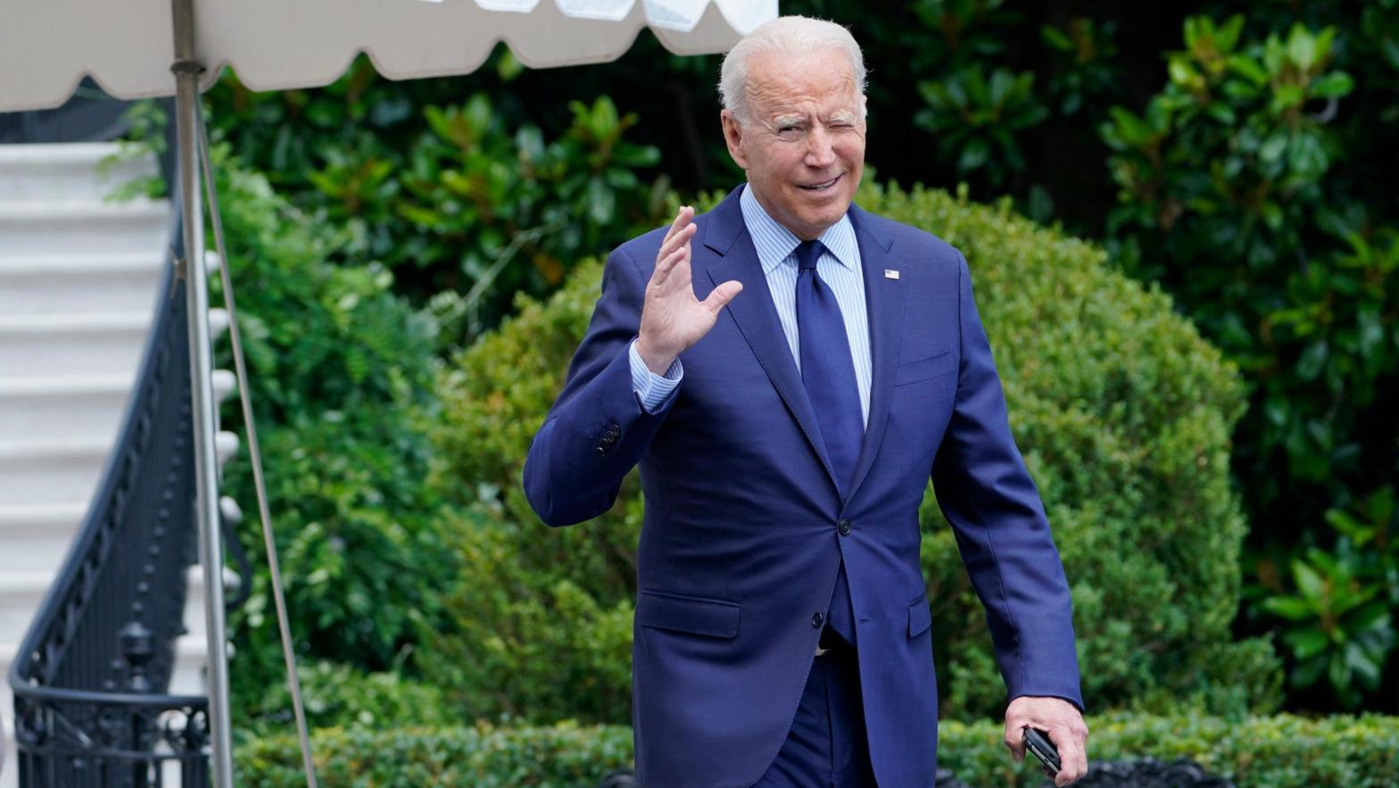 President Joe Biden on the South Lawn of the White House in Washington on July 16, 2021. (Photo: Susan Walsh, AP)