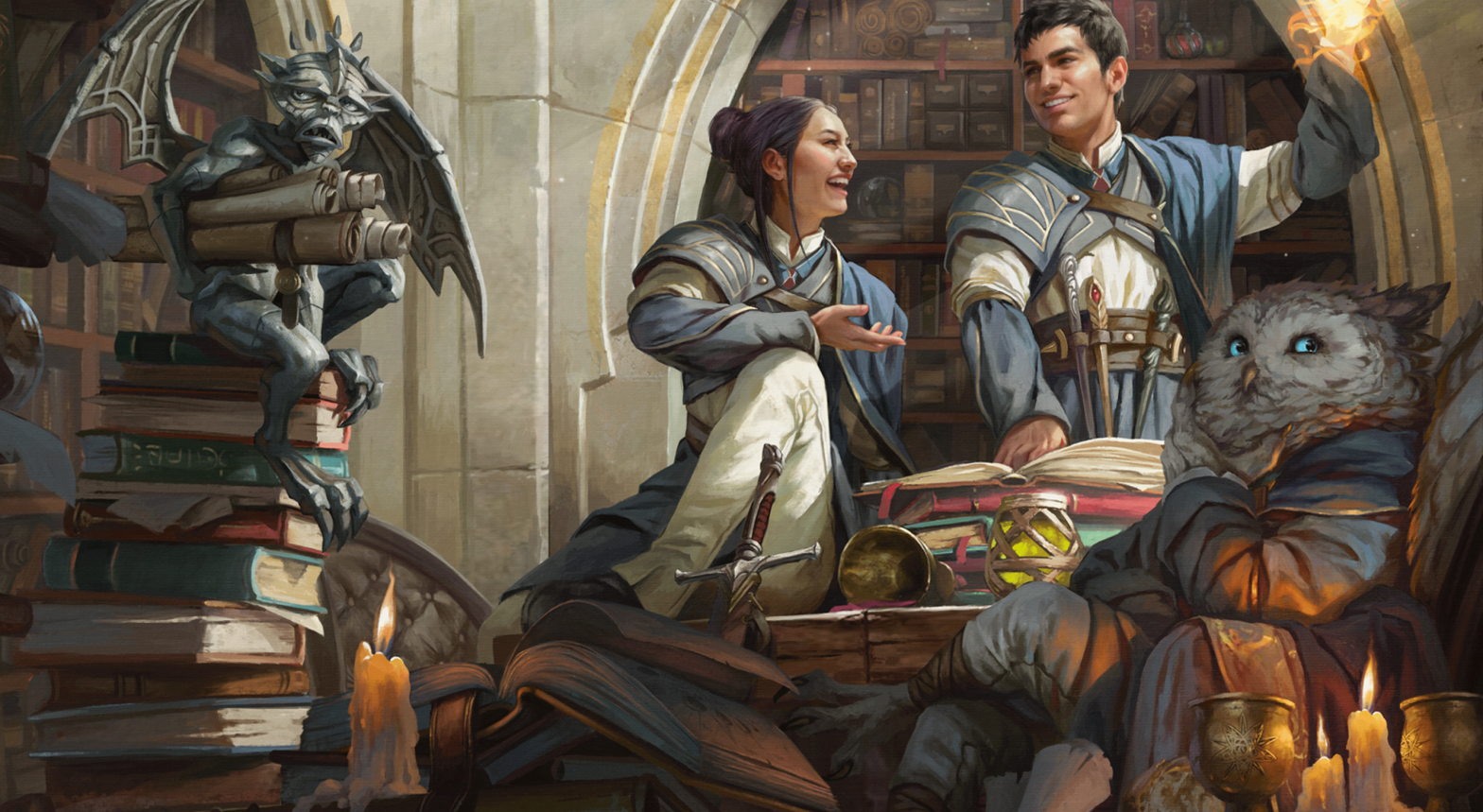 Class is in session later this year for D&D parties. (Image: Magali Villeneuve/Wizards of the Coast)
