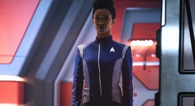 Sonequa Martin-Green on Star Trek: Discovery. (Photo: Paramount+)