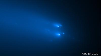 Physicists Get a Unique View of a Destroyed Comet