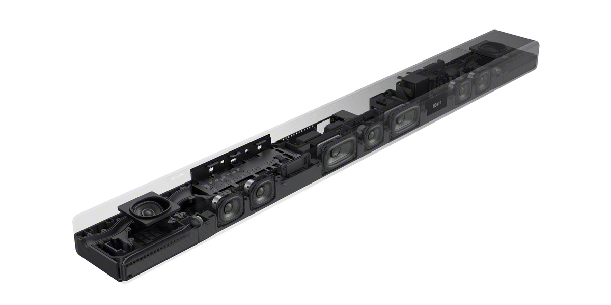 X-ray vision of the HT-A7000 soundbar (Image: Sony)