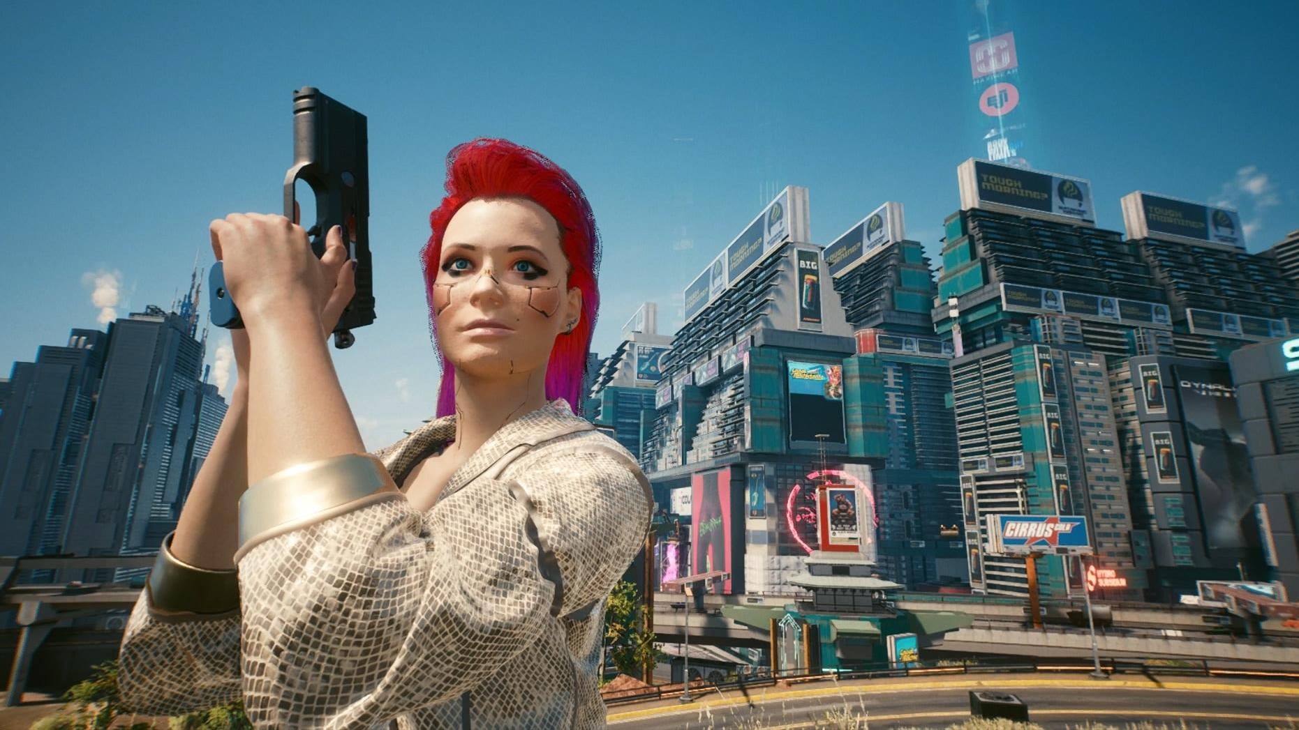 Cyberpunk 2077's Retrofuturistic World Is Worth Exploring Beneath the Flaws