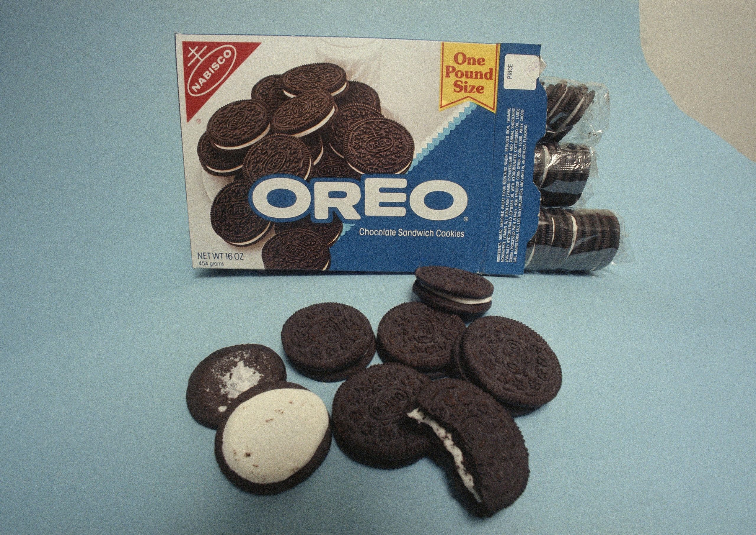 Oreo cookies from 1986. (Photo: Richard Drew, Getty Images)