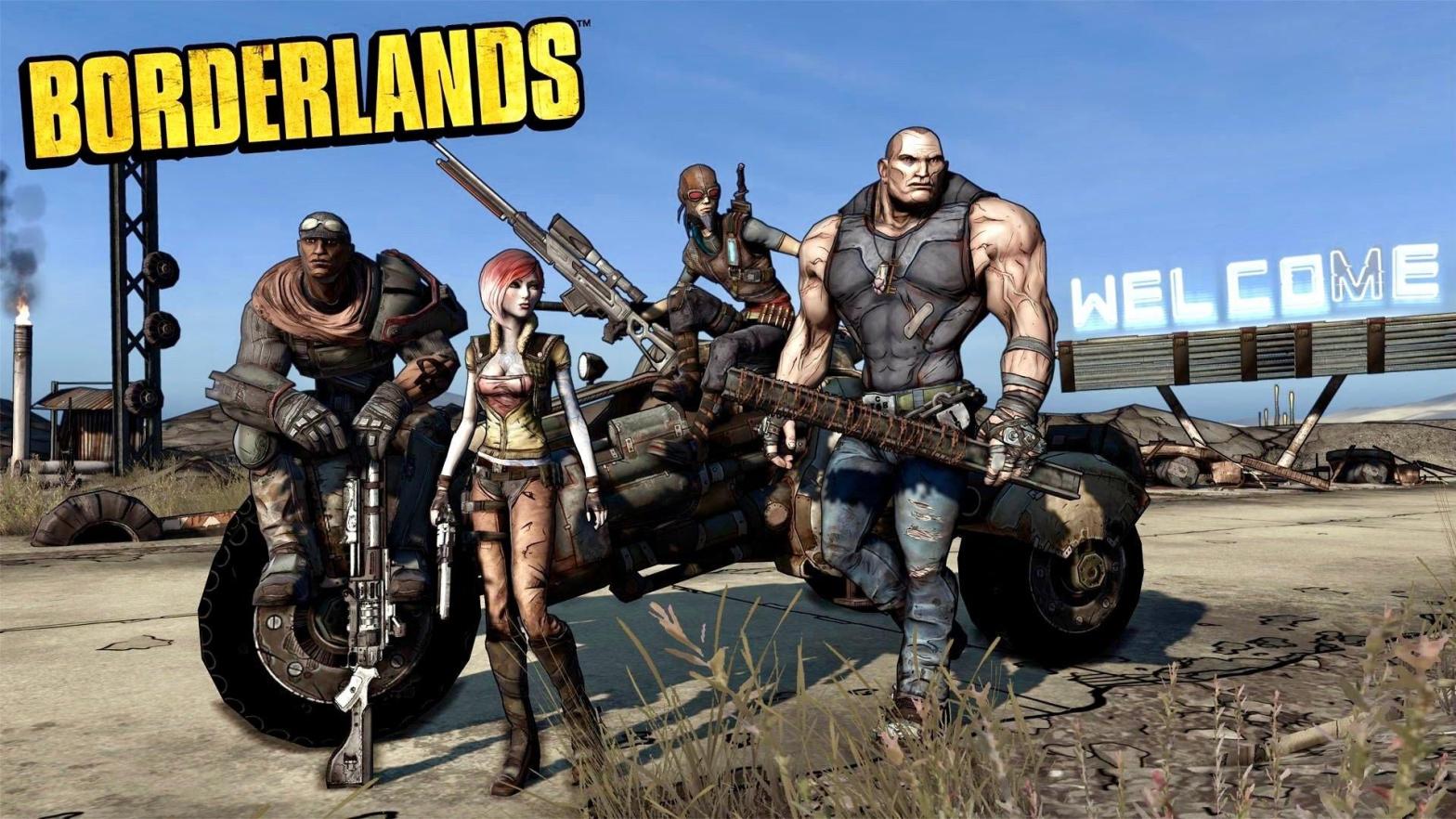 The crew from Borderlands (Image: 2K Games)