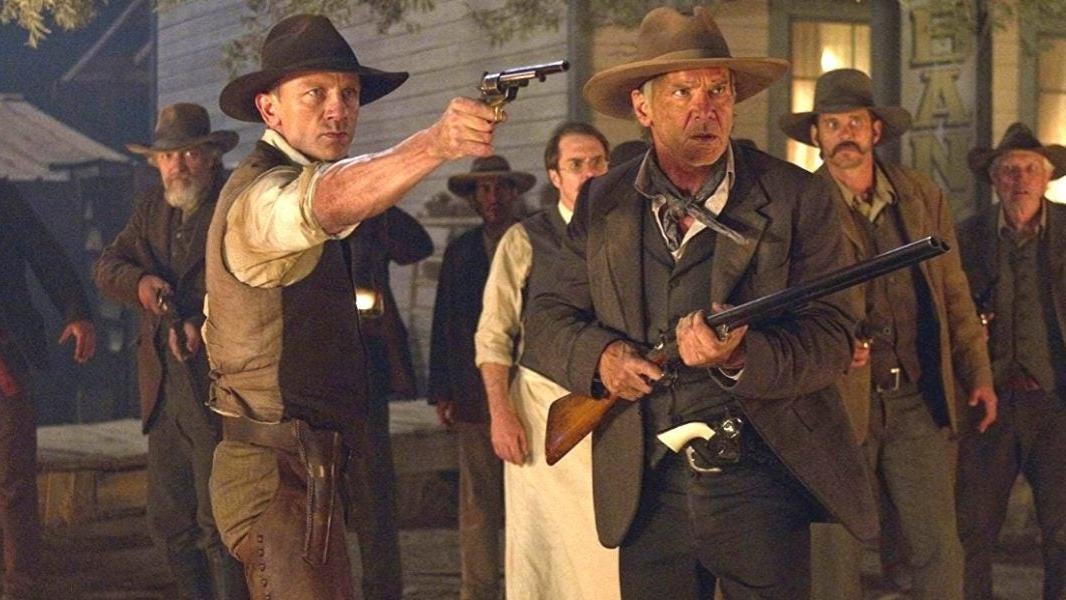 Harrison Ford and Daniel Craig in Cowboys & Aliens (Image: Universal/Dreamworks)