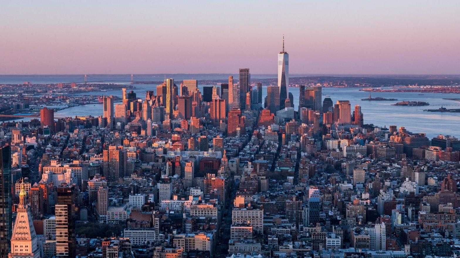 The Manhattan skyline (Photo: Angela Weiss/AFP, Getty Images)