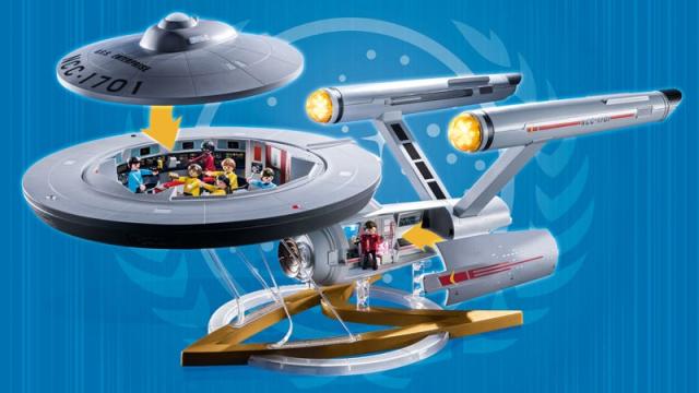 Playmobil’s New Star Trek Playset Includes a Massive USS Enterprise