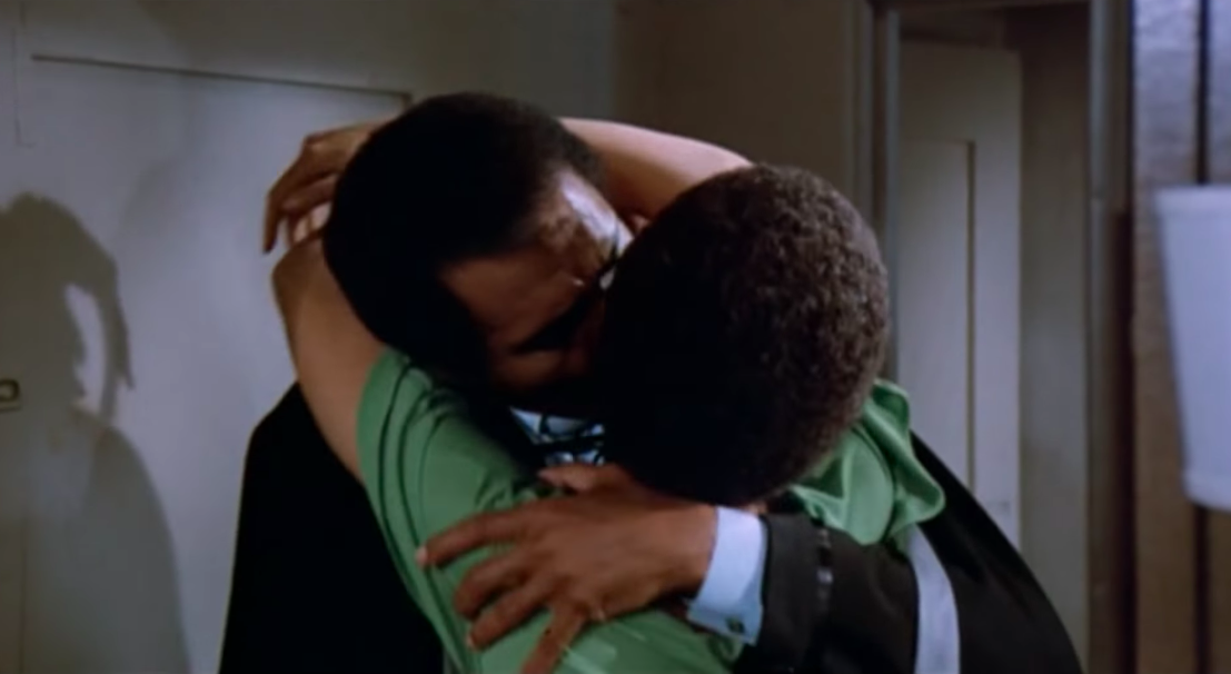 Blacula embracing Tina. (Image: Power Productions)