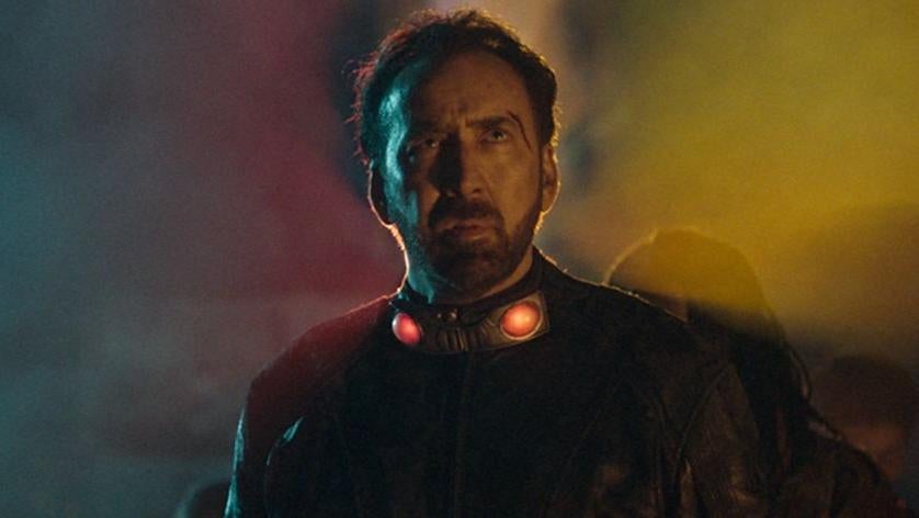 Nicolas Cage in Prisoners of the Ghostland. (Photo: RLJE Films)