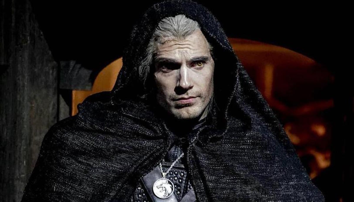 Sorry, Geralt (Henry Cavill). Blood Origin is before your time. (Image: Netflix)