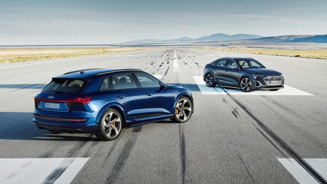 Audi Is Bringing The EV Heat With Three-Motor 496 HP E-tron S