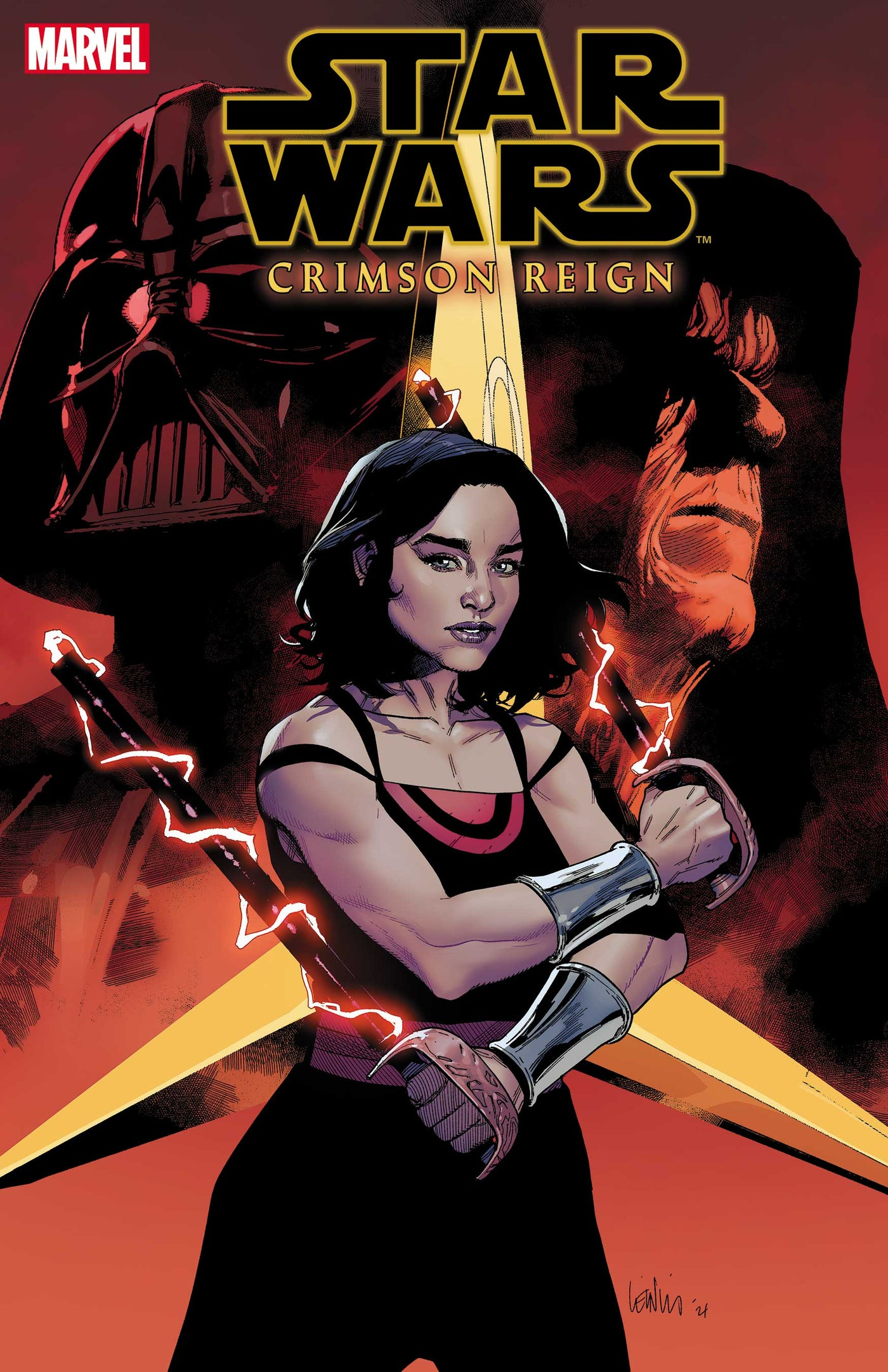 Star Wars: Crimson Reign #1 cover by Leinil Francis Yu. (Image: Marvel/Lucasfilm)