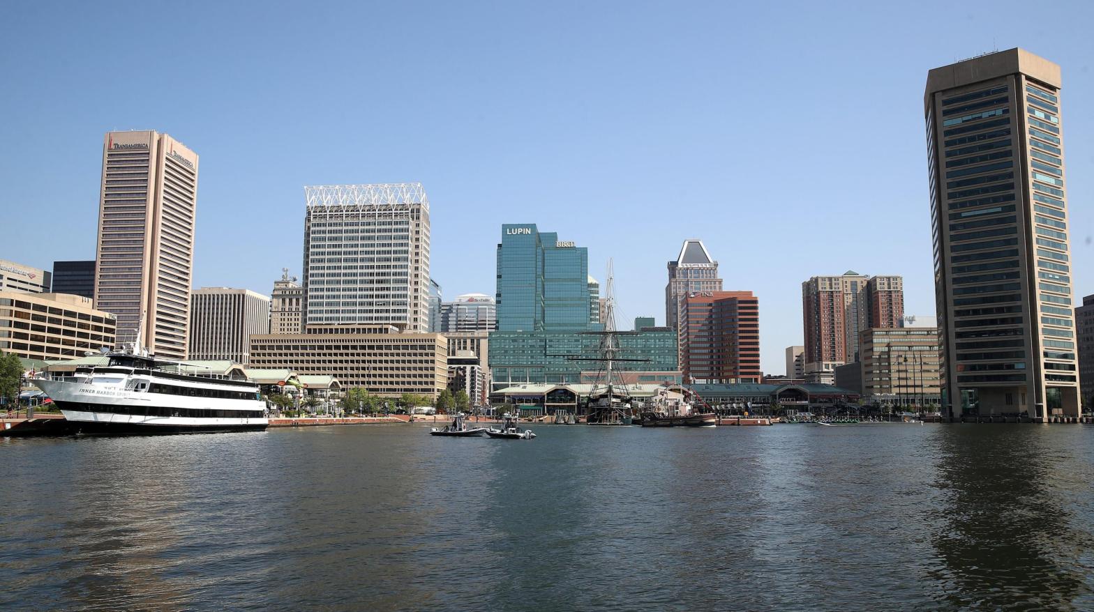 Baltimore's harbour on the Chesapeake Bay. (Photo: Mark Wilson, Getty Images)