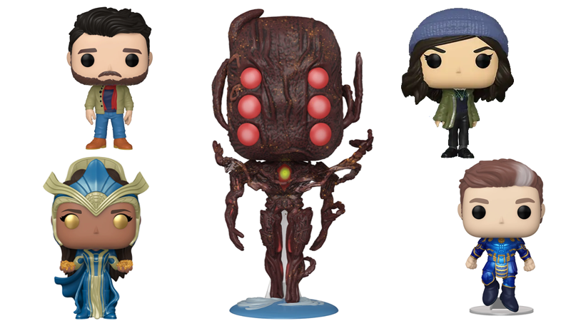 There's just something even creepier about Funko eyes when there's six of them. (Image: Funko/Marvel)
