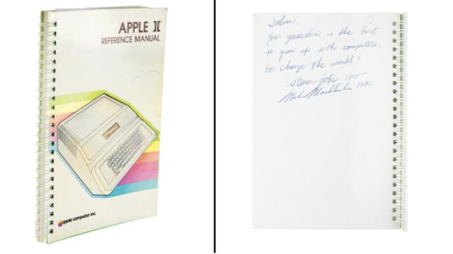 An Apple II Manual Signed By Steve Jobs Just Sold For $1 Million