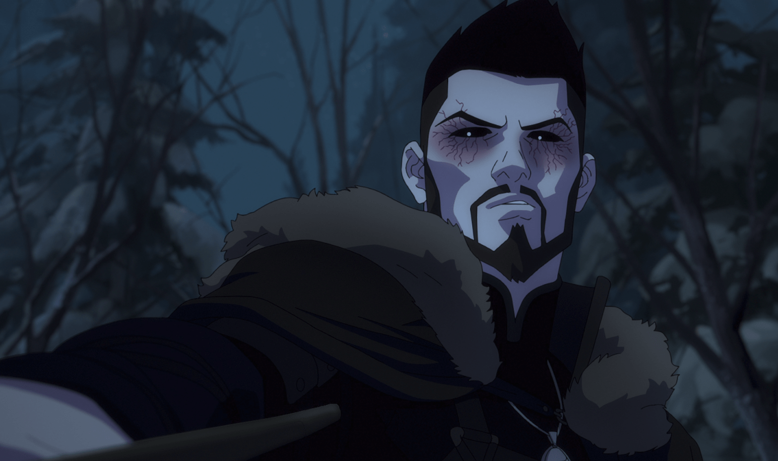 Get to know Vesemir as a young Witcher before he returns older and wiser in The Witcher season 2. (Image: Netflix)