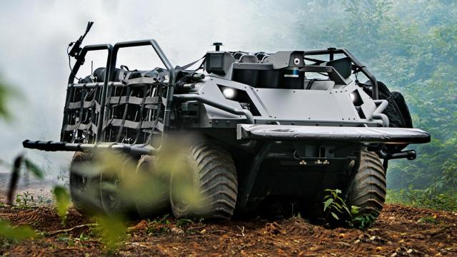Remote-Controlled 5G Firefighting Tanks Are Coming To Douse This Fireball Country