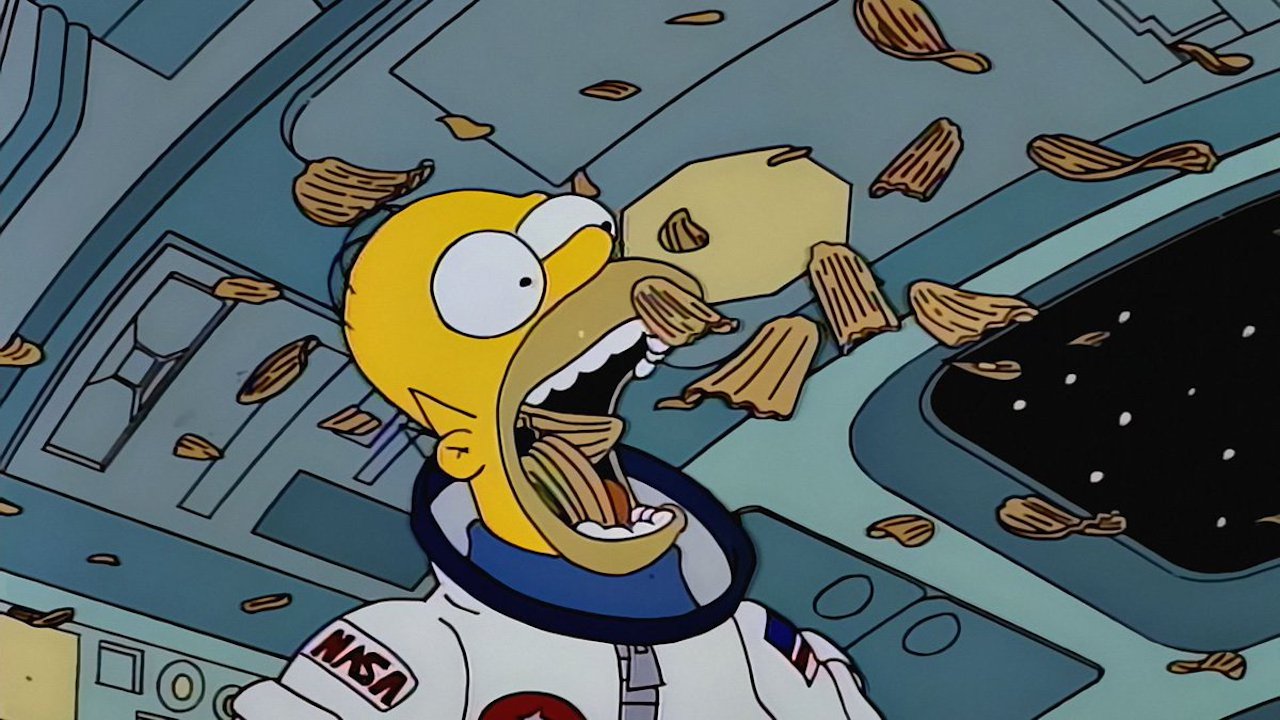 Simpsons in space