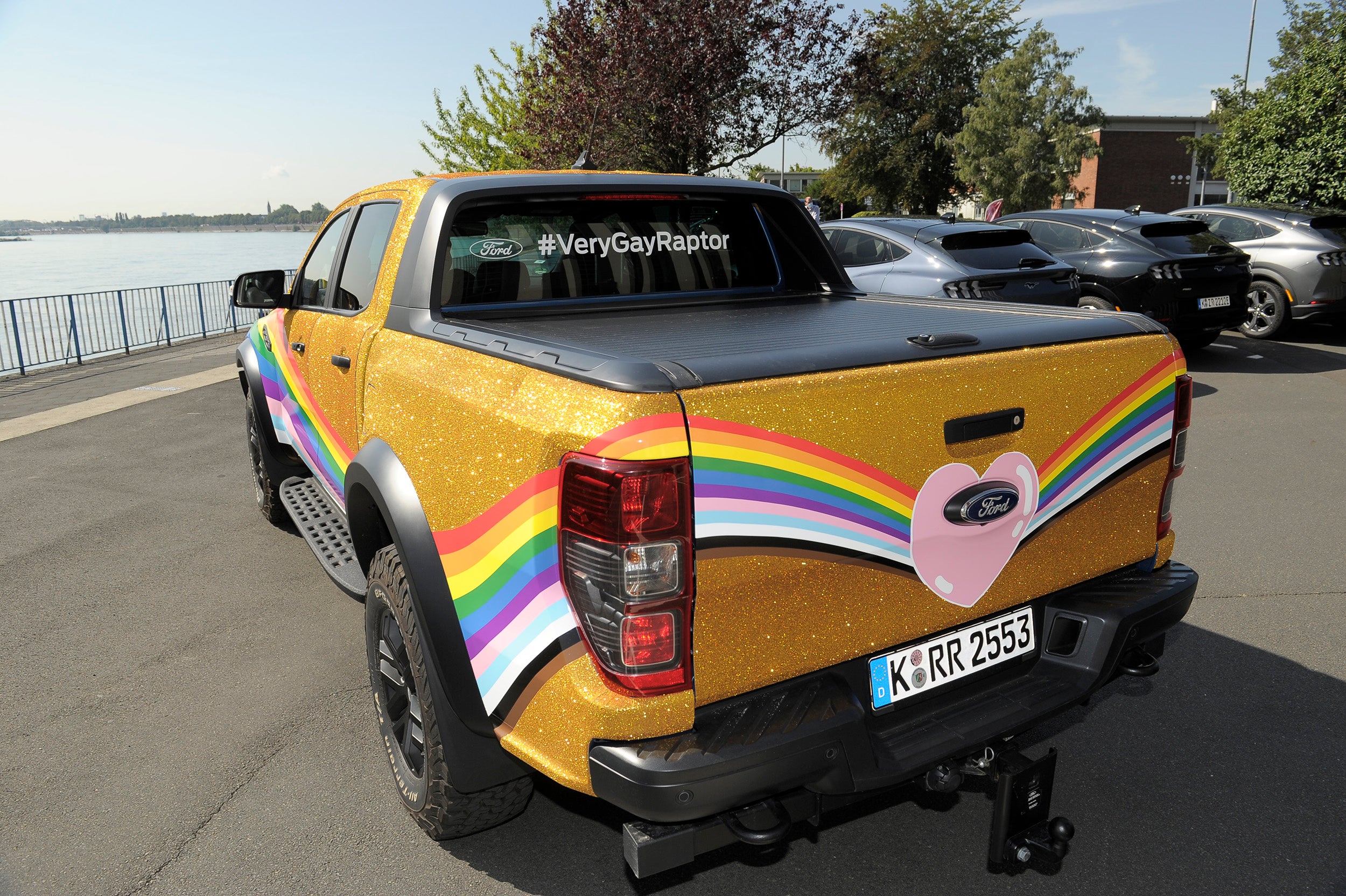 Ford Created A Rainbow ‘Very Gay’ Ranger Raptor In Response To An Online Troll