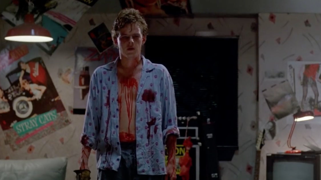 Mark Patton as Jesse, Freddy Krueger's reluctant partner in crime. (Screenshot: New Line)