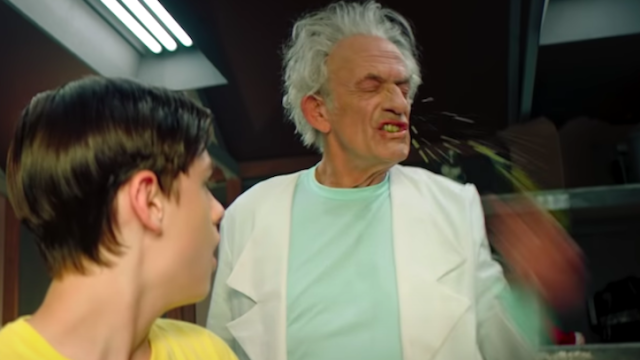 The Live-Action Rick and Morty Director Told Christopher Lloyd to Get ‘Unhinged’