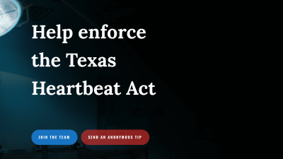 The Right’s Favourite Web Refuge Has Also Booted Texas’s Abortion Snitching Website