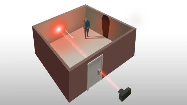 A Single Laser Fired Through a Keyhole Can Expose Everything Inside a Room