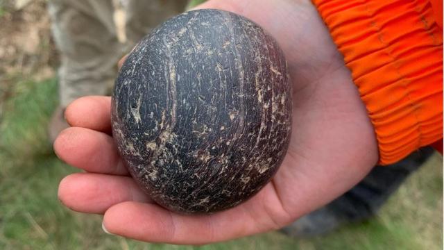 Mysterious Stone Balls Found in Deteriorating Scottish Tomb