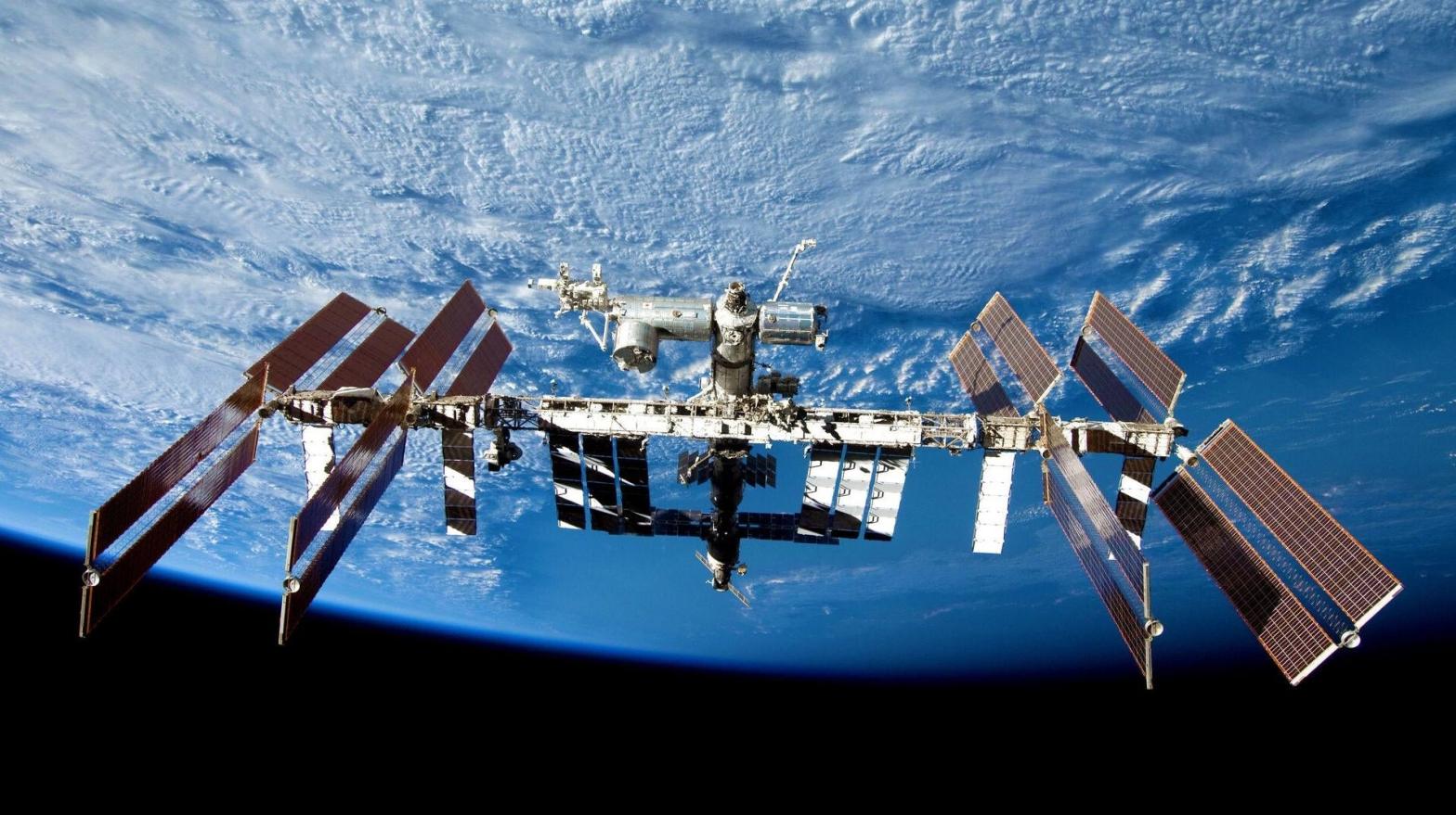 The International Space Station. (Image: ESA)