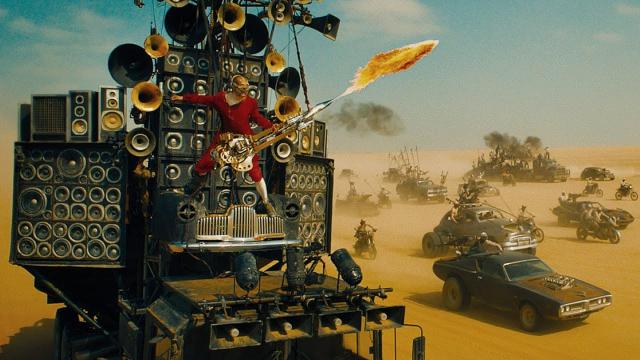 The Iconic Cars From Mad Max: Fury Road Are Up for Auction, BYO Flamethrower Guitar