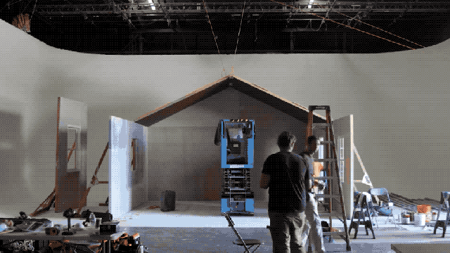 Watch Rick and Morty’s Live-Action Garage Being Built From the Ground Up