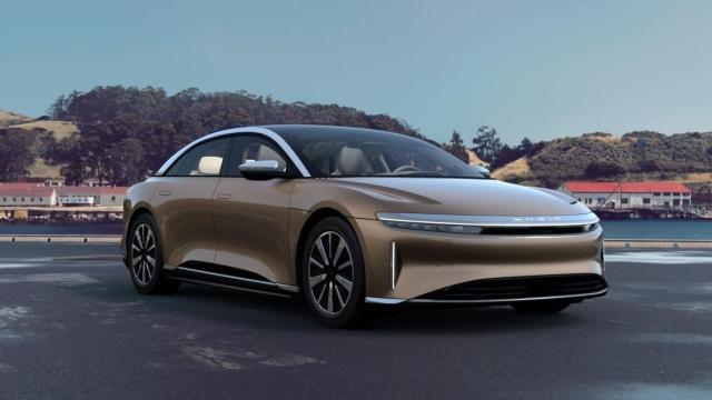 The All-Electric Lucid Air Just Received A Staggering EPA Range Rating Of 520 Miles