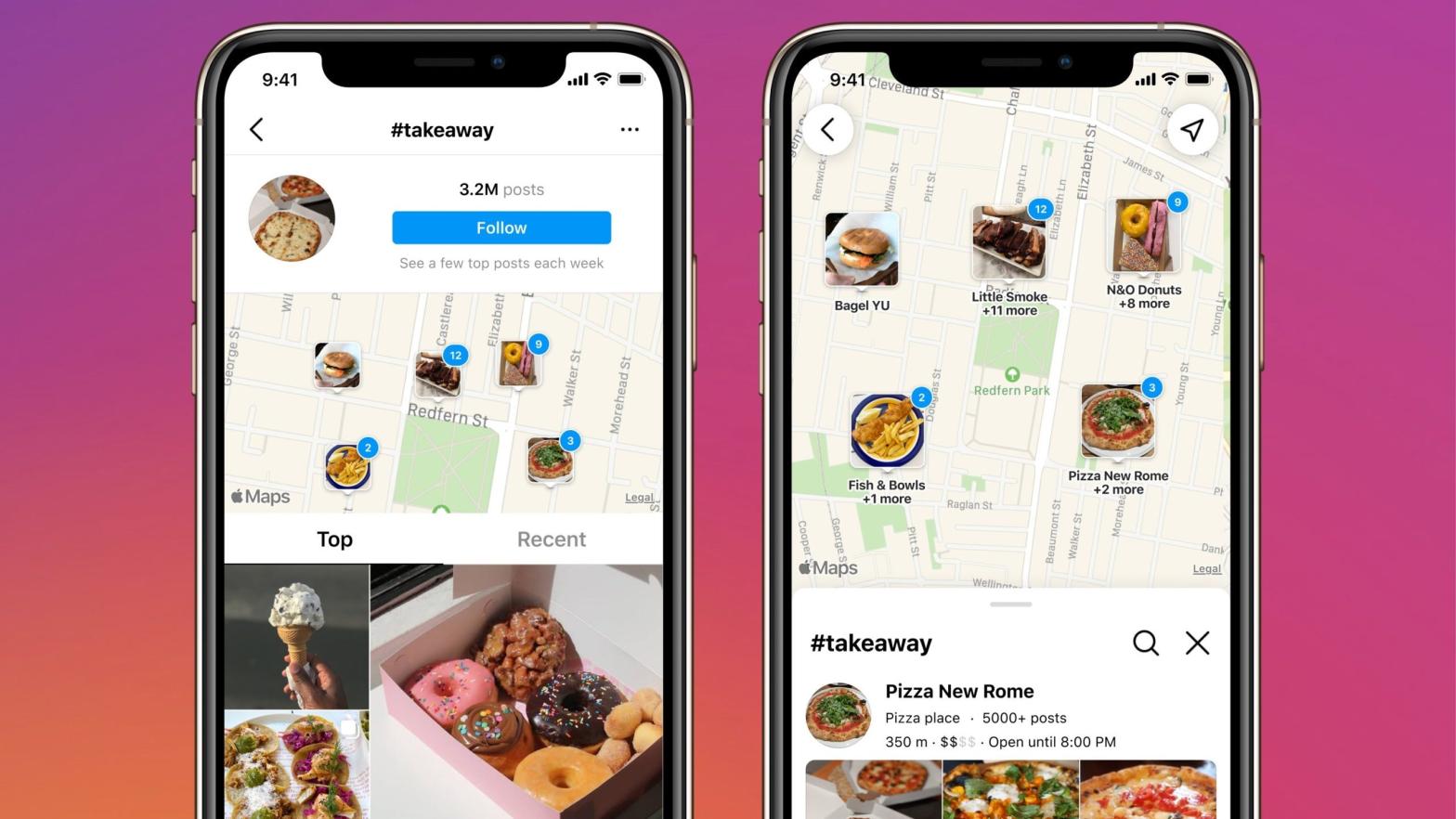Instagram map search