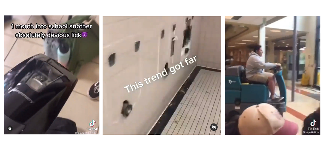 Scenes from the licks. Note that these Reels videos came from TikTok. (Image: Instagram/Gizmodo)