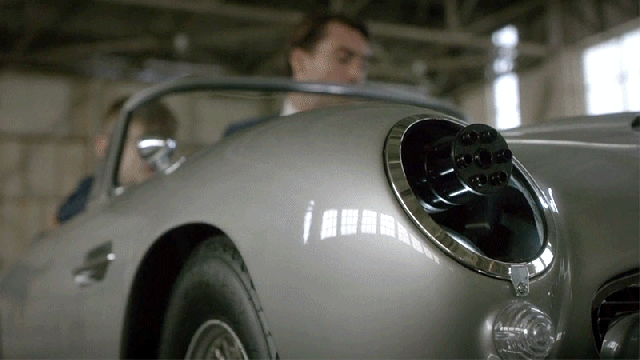 $165,792 Aston Martin DB5 for Kids Packs All of James Bond’s Awesome Gadgets
