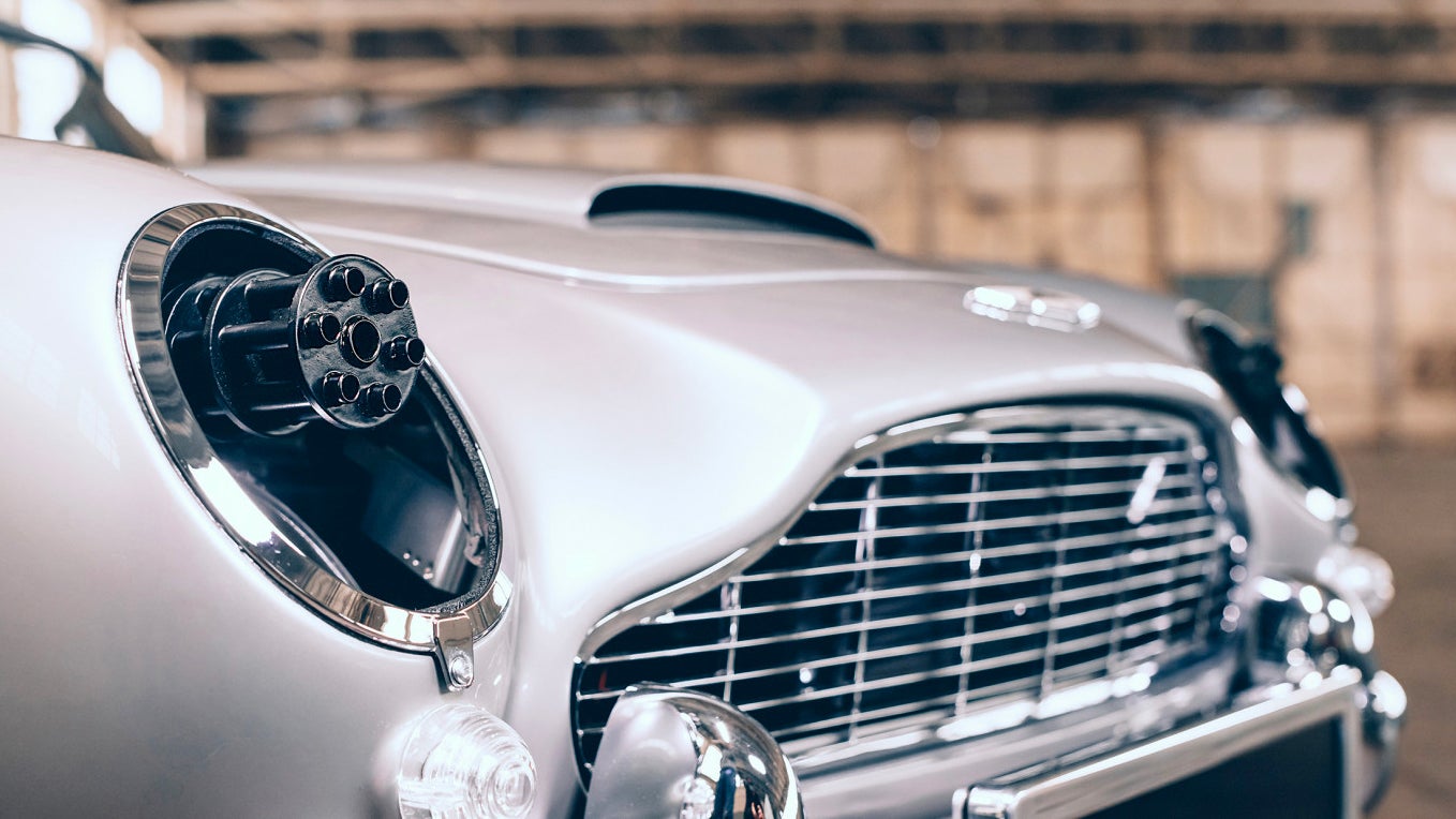 $165,792 Aston Martin DB5 for Kids Packs All of James Bond’s Awesome Gadgets