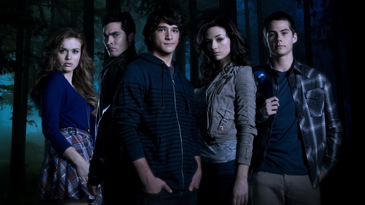 The cast of MTV's Teen Wolf. (Screenshot: MTV)