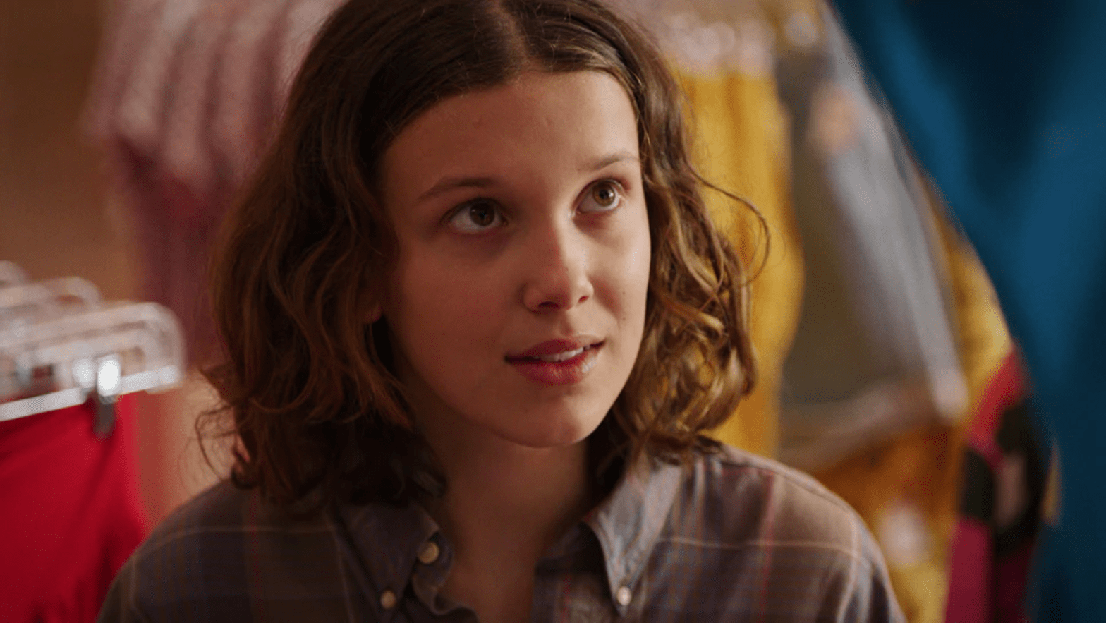 Millie Bobby Brown as Eleven in Stranger Things season three. (Image: Netflix)
