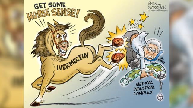 Anti-Vaccine Cartoonist Ben Garrison Says He’s Got Covid-19, Won’t Go to Hospital